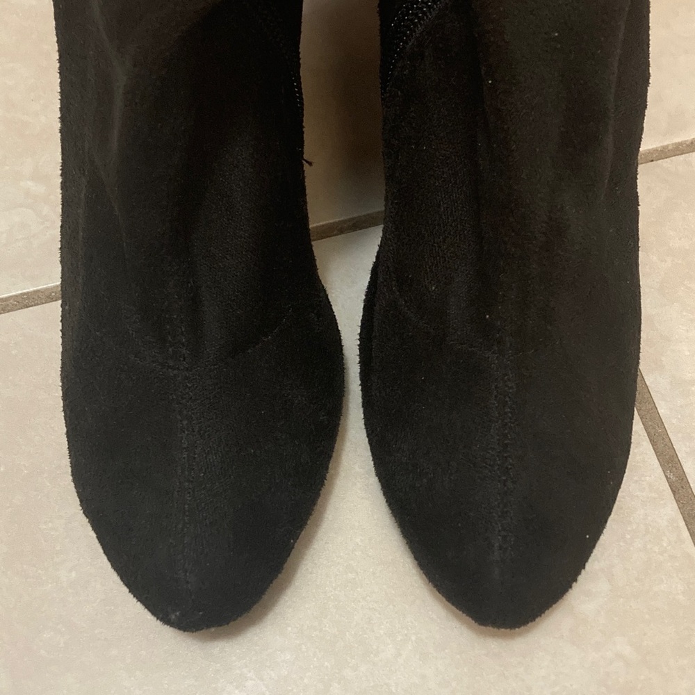 Black Over-the-Knee Boots - Picture 9 of 9